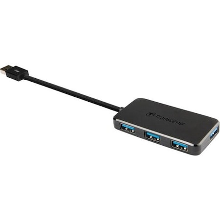 Transcend Information Usb 3.0 4-Port Hub, Black TS-HUB2K